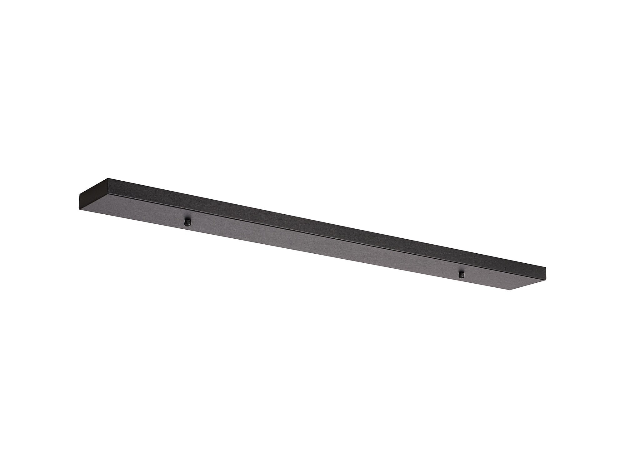 D0833BL/NH  Hayes No Hole 90 x 10cm Ceiling Plate Satin Black